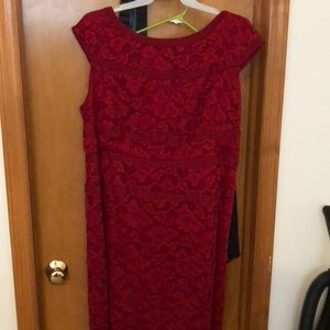 Deep red dress - worn once